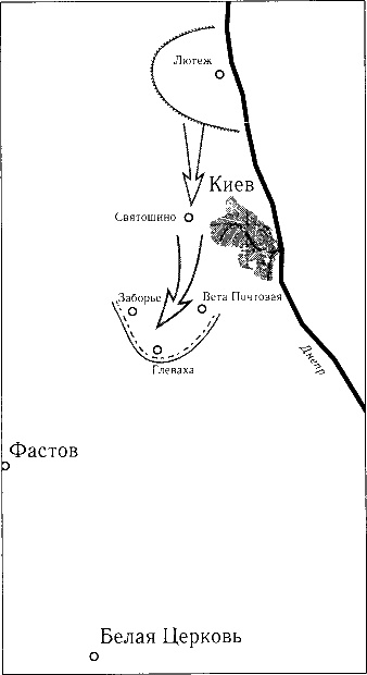 Иллюстрация к книге — Танки ведет Рыбалко. Боевой путь 3-й Гвардейской танковой армии [sch064.jpg]