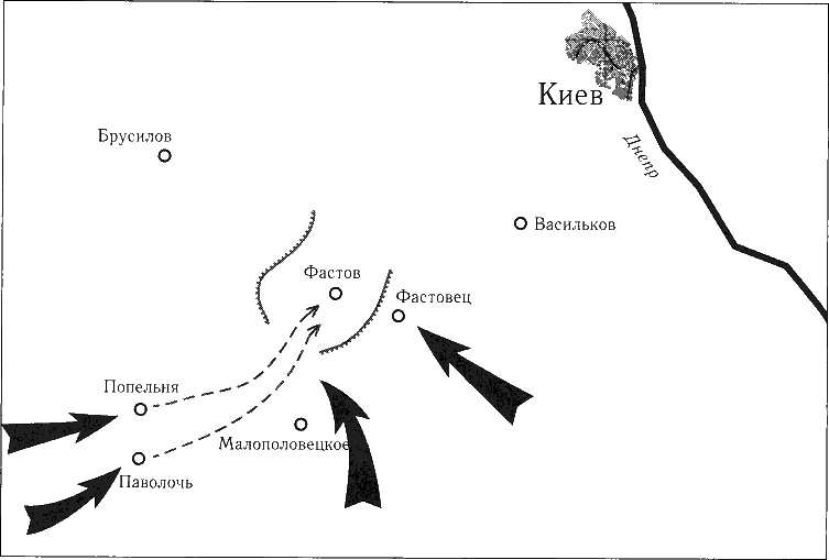 Иллюстрация к книге — Танки ведет Рыбалко. Боевой путь 3-й Гвардейской танковой армии [sch071.jpg]