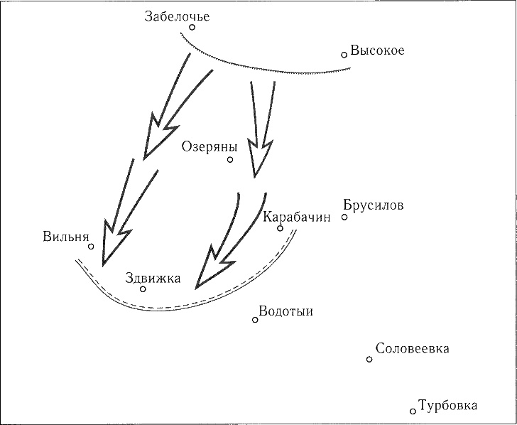 Иллюстрация к книге — Танки ведет Рыбалко. Боевой путь 3-й Гвардейской танковой армии [sch074.jpg]