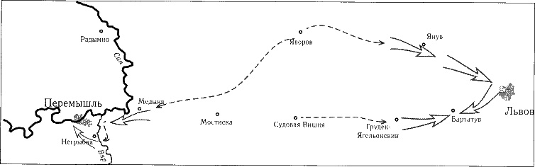 Иллюстрация к книге — Танки ведет Рыбалко. Боевой путь 3-й Гвардейской танковой армии [sch102.jpg]
