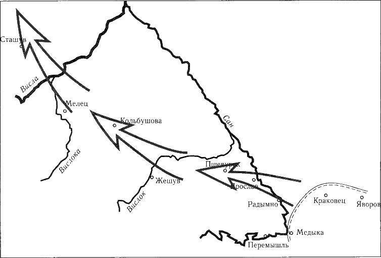 Иллюстрация к книге — Танки ведет Рыбалко. Боевой путь 3-й Гвардейской танковой армии [sch103.jpg]