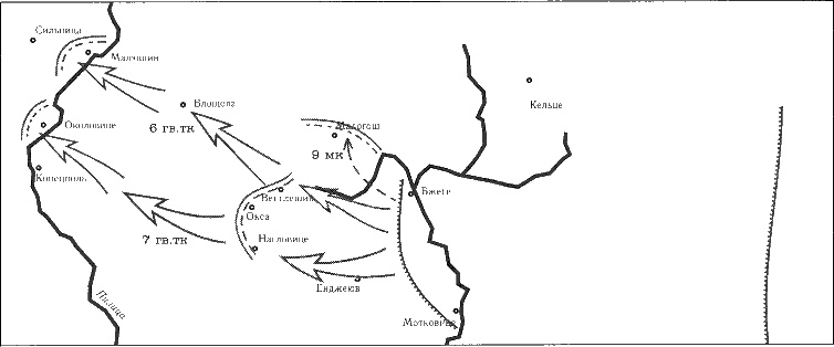 Иллюстрация к книге — Танки ведет Рыбалко. Боевой путь 3-й Гвардейской танковой армии [sch118.jpg]