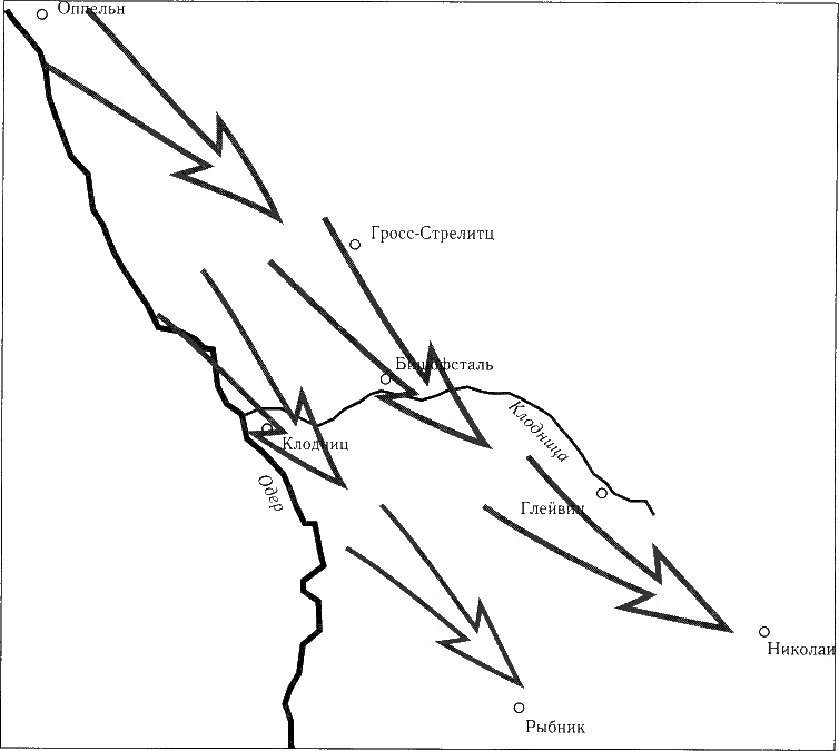Иллюстрация к книге — Танки ведет Рыбалко. Боевой путь 3-й Гвардейской танковой армии [sch122.jpg]