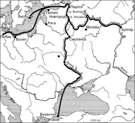 Иллюстрация к книге — Очерки истории средневекового Новгорода [i_058.jpg]