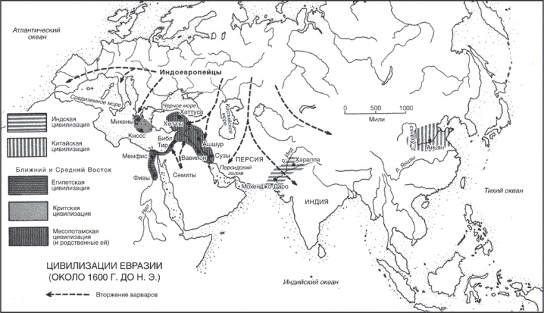 Иллюстрация к книге — Древние цивилизации Евразии. Исторический путь от возникновения человечества до крушения Римской империи [i_004.jpg]