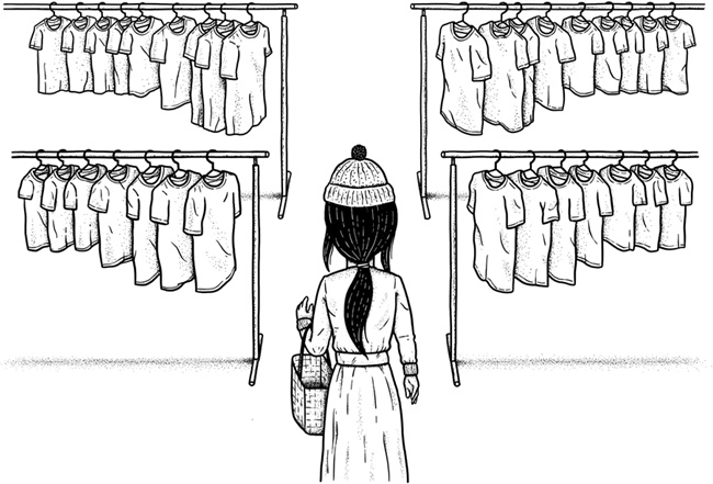 Иллюстрация к книге — Хакни рутину. Как алгоритмы помогают справляться с беспорядком, не тупить в супермаркете и жить проще [i_007.jpg]