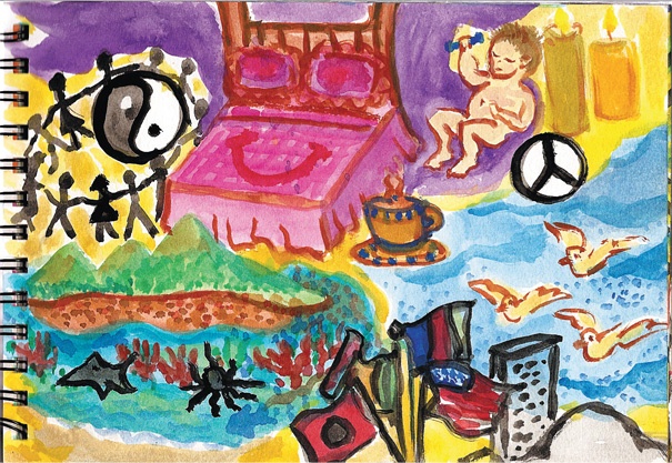 Иллюстрация к книге — Рисуйте свободно! Найти себя с помощью художественного дневника [i_017.jpg]