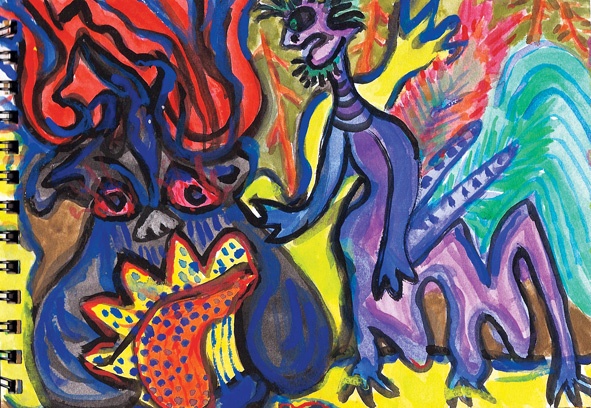 Иллюстрация к книге — Рисуйте свободно! Найти себя с помощью художественного дневника [i_031.jpg]