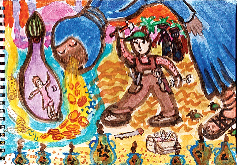 Иллюстрация к книге — Рисуйте свободно! Найти себя с помощью художественного дневника [i_047.jpg]