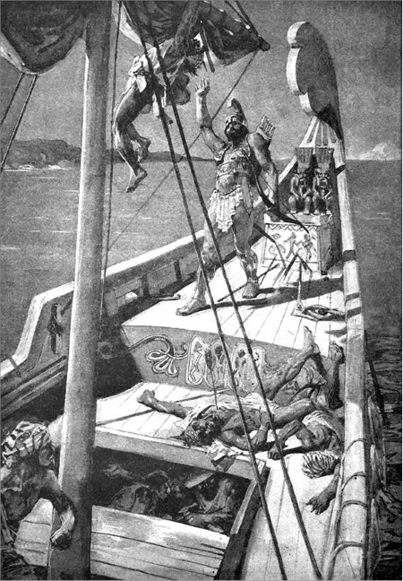 Иллюстрация к книге — Одиссей. Владычица Зари [i_006.jpg]