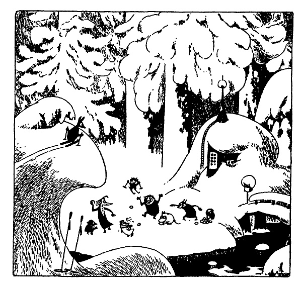 Иллюстрация к книге — Зима Муми-тролля [i_052.jpg]