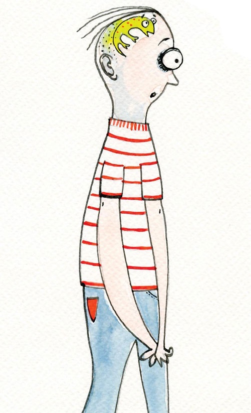 Иллюстрация к книге — Ящерица в твоей голове. Забавные комиксы, которые помогут лучше понять себя и всех вокруг [i_007.jpg]