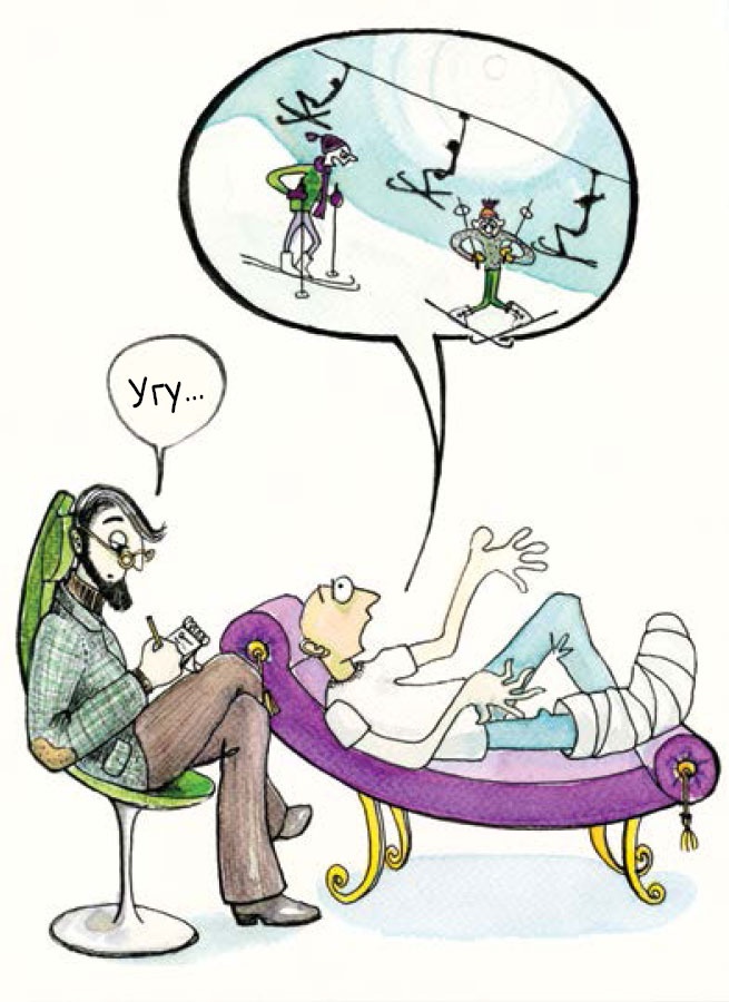 Иллюстрация к книге — Ящерица в твоей голове. Забавные комиксы, которые помогут лучше понять себя и всех вокруг [i_024.jpg]