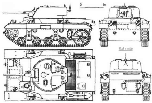 Иллюстрация к книге — Бронетанковая техника США 1939—1945 гг. [img_18.jpg]