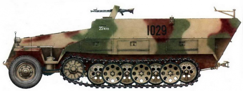 Иллюстрация к книге — Бронетранспортеры Вермахта [img_94.jpg]