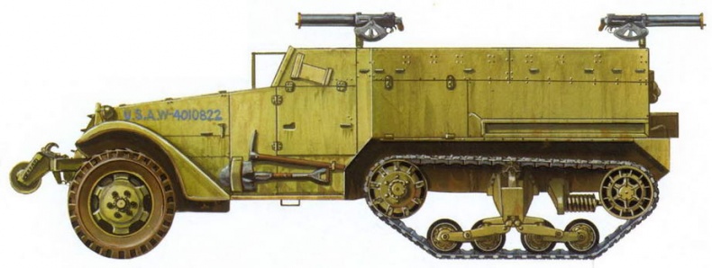 Иллюстрация к книге — Американские бронетранспортеры Второй мировой войны [img_72.jpg]