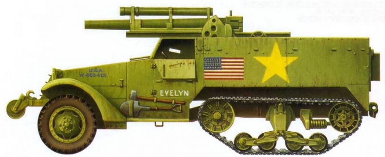 Иллюстрация к книге — Американские бронетранспортеры Второй мировой войны [img_73.jpg]