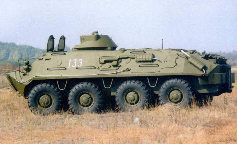 Иллюстрация к книге — Отечественные колесные бронетранспортеры БТР-60, БТР-70, БТР-80 [img_133.jpg]