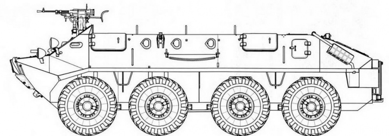 Иллюстрация к книге — Отечественные колесные бронетранспортеры БТР-60, БТР-70, БТР-80 [img_21.jpg]