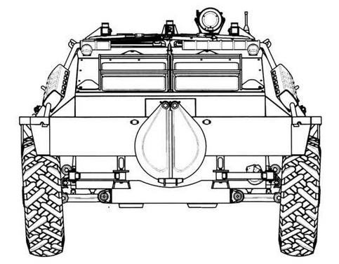 Иллюстрация к книге — Отечественные колесные бронетранспортеры БТР-60, БТР-70, БТР-80 [img_36.jpg]