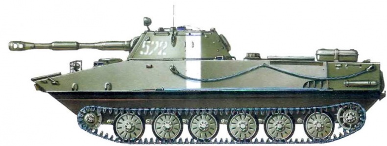 Иллюстрация к книге — Плавающий танк ПТ-76 [img_155.jpg]