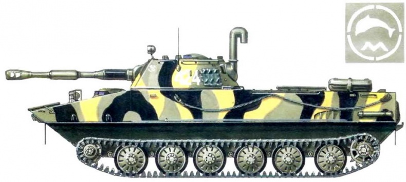 Иллюстрация к книге — Плавающий танк ПТ-76 [img_156.jpg]