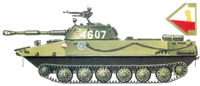 Иллюстрация к книге — Плавающий танк ПТ-76 [img_157.jpg]