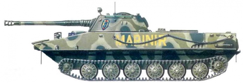 Иллюстрация к книге — Плавающий танк ПТ-76 [img_159.jpg]