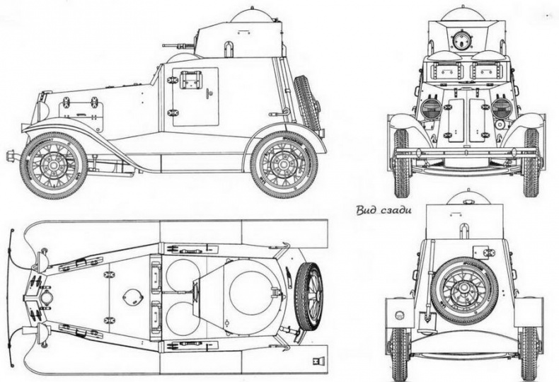 Иллюстрация к книге — Бронеавтомобили Красной Армии, 1918–1945 [img_28.jpg]