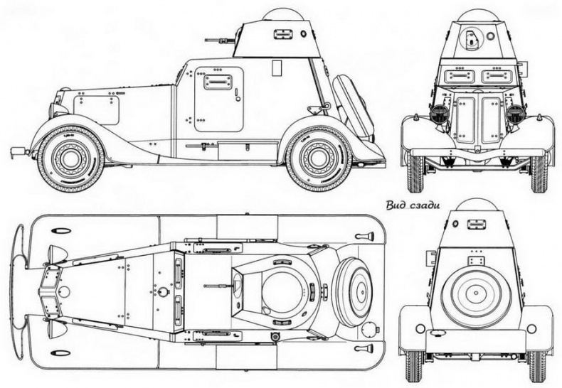 Иллюстрация к книге — Бронеавтомобили Красной Армии, 1918–1945 [img_66.jpg]