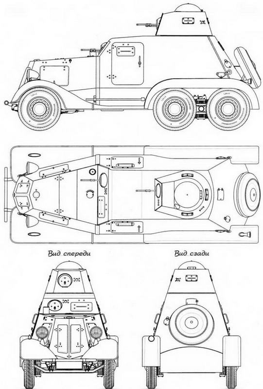 Иллюстрация к книге — Бронеавтомобили Красной Армии, 1918–1945 [img_69.jpg]