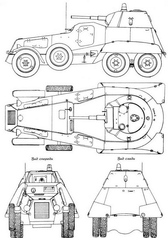 Иллюстрация к книге — Бронеавтомобили Красной Армии, 1918–1945 [img_92.jpg]