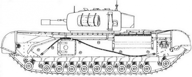 Иллюстрация к книге — Пехотный танк «Черчилль» [img_13.jpg]