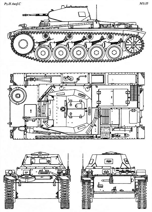 Иллюстрация к книге — Лёгкий танк Panzer II [i_013.jpg]