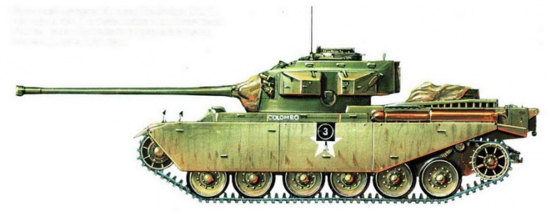 Иллюстрация к книге — Средние и основные танки зарубежных стран, 1945–2000. Часть 1 [img_54.jpg]