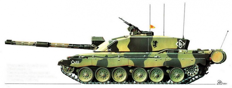 Иллюстрация к книге — Средние и основные танки зарубежных стран, 1945–2000. Часть 1 [img_55.jpg]