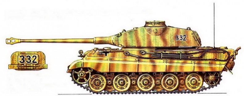 Иллюстрация к книге — Тяжелый танк «Королевский тигр» [img_65.jpg]