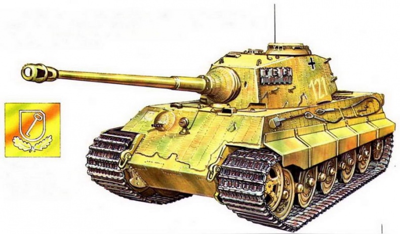 Иллюстрация к книге — Тяжелый танк «Королевский тигр» [img_66.jpg]
