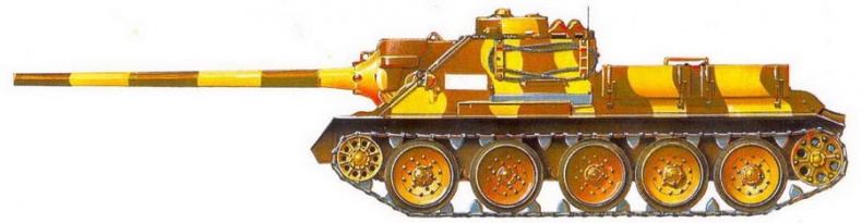 Иллюстрация к книге — Самоходные установки на базе танка Т-34 [img_68.jpg]