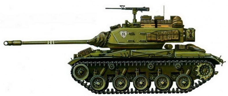 Иллюстрация к книге — Легкий танк M41 [img_84.jpg]