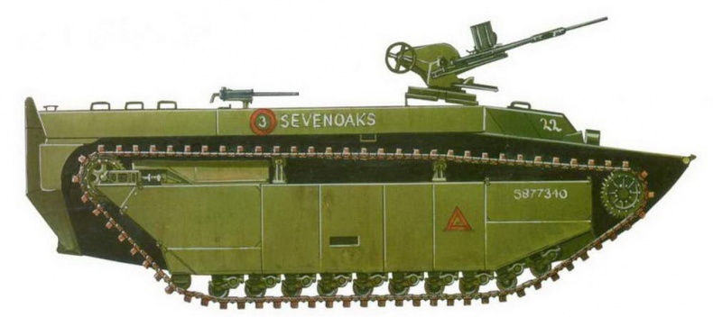 Иллюстрация к книге — Американские «аллигаторы». Гусеничные десантные машины LVT [img_74.jpg]