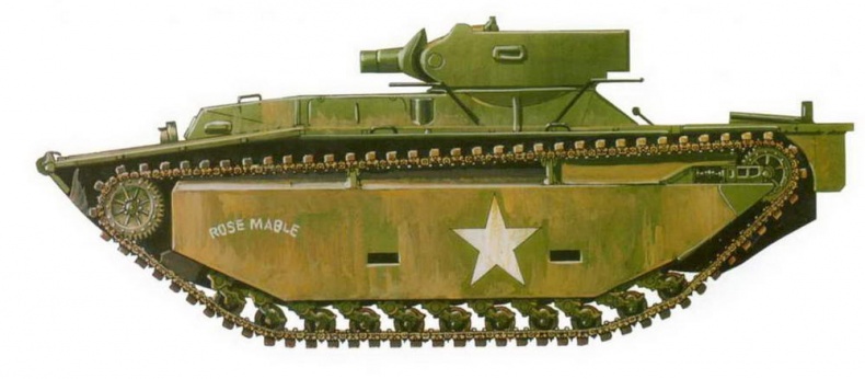 Иллюстрация к книге — Американские «аллигаторы». Гусеничные десантные машины LVT [img_76.jpg]