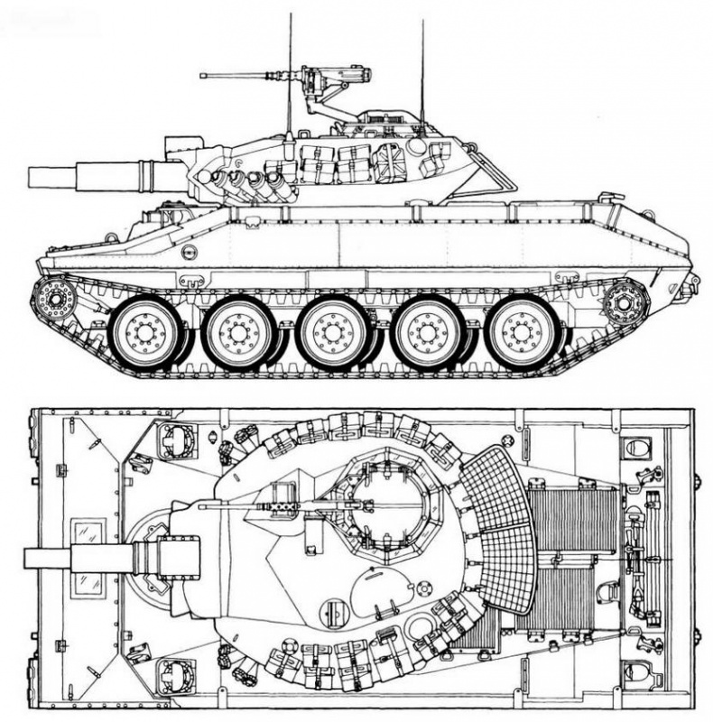 Иллюстрация к книге — Легкий танк «Шеридан» [img_10.jpg]