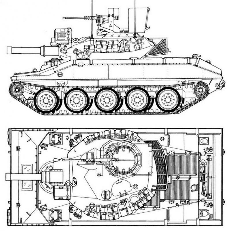Иллюстрация к книге — Легкий танк «Шеридан» [img_31.jpg]