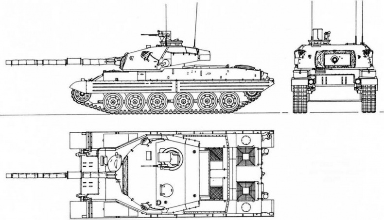 Иллюстрация к книге — Основные боевые танки «Чифтен» и «Виккерс» [img_43.jpg]