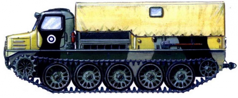 Иллюстрация к книге — Артиллерийские тягачи Советской Армии [img_53.jpg]