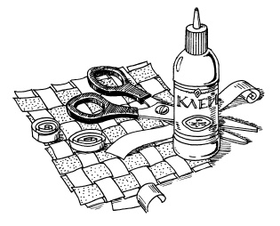 Иллюстрация к книге — Плетение из бумажных лент [i_001.jpg]