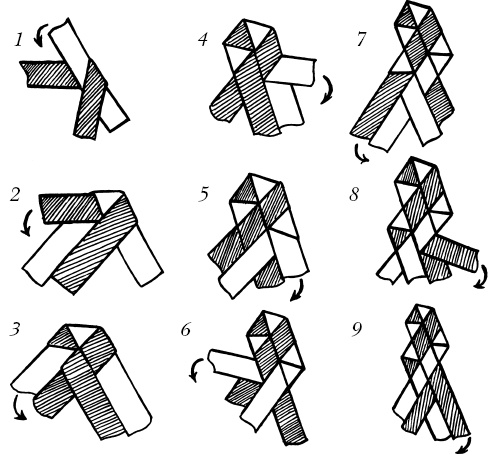 Иллюстрация к книге — Плетение из бумажных лент [i_039.jpg]