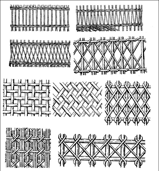 Иллюстрация к книге — Плетение: береста, соломка, тростник, лоза и другие материалы [i_016.jpg]