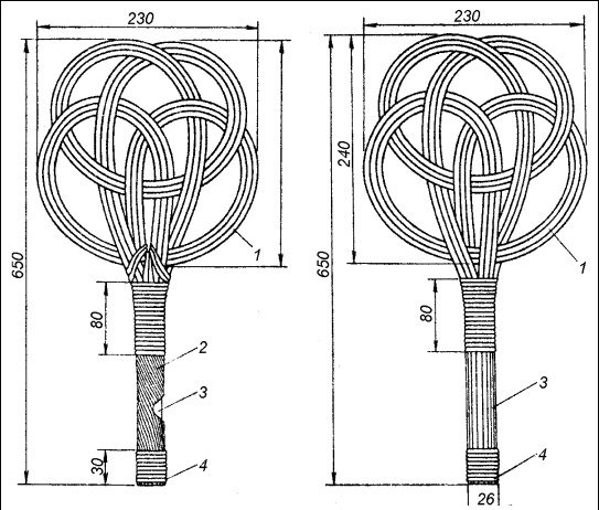 Иллюстрация к книге — Плетение: береста, соломка, тростник, лоза и другие материалы [i_054.jpg]